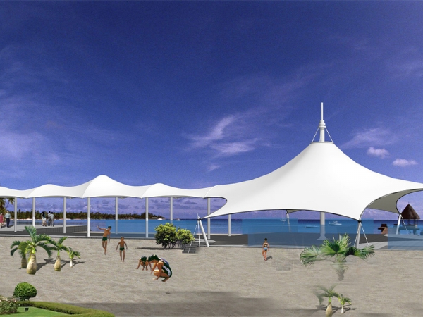 商業(yè)廣場(chǎng)膜結(jié)構(gòu)